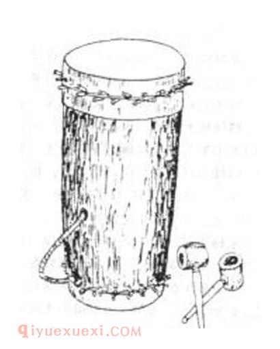 瑶族大鼓历史与特色简介 民族乐器瑶族大鼓图片及演奏方法介绍