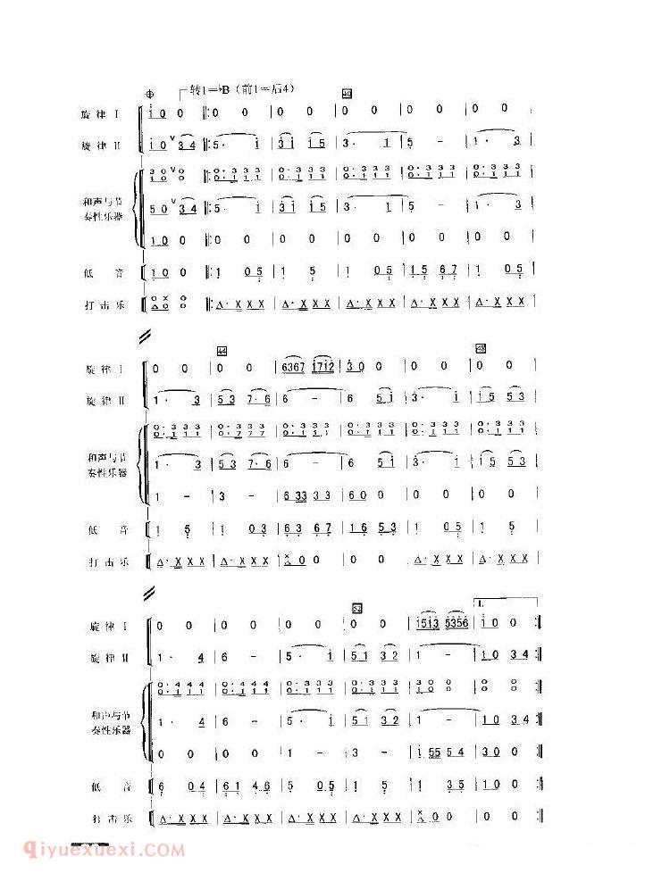 祝你快乐(管乐合奏缩编)