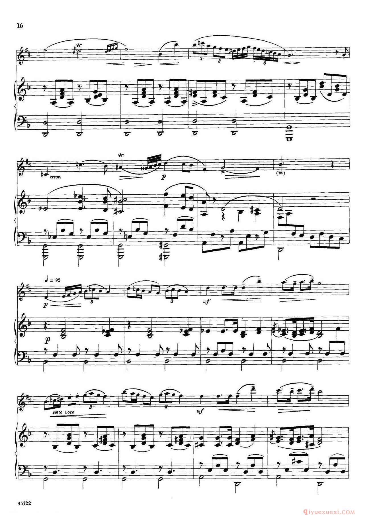 15首古典萨克斯独奏曲《3、Nocturne》中音萨克斯+钢琴伴奏