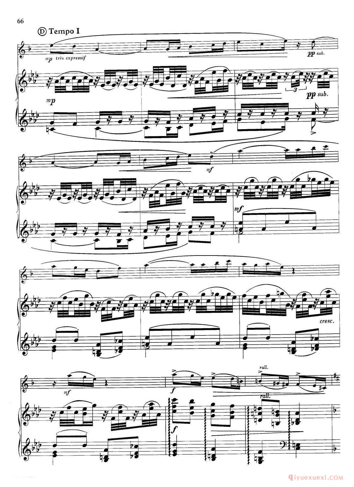 15首古典萨克斯独奏曲《14、sonatine》中音萨克斯+钢琴伴奏