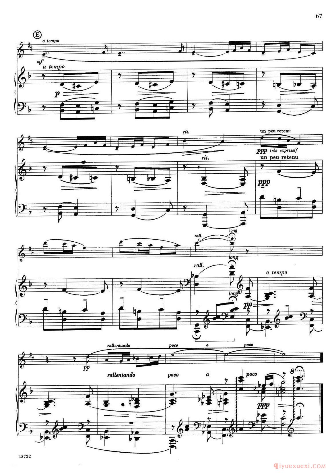 15首古典萨克斯独奏曲《14、sonatine》中音萨克斯+钢琴伴奏