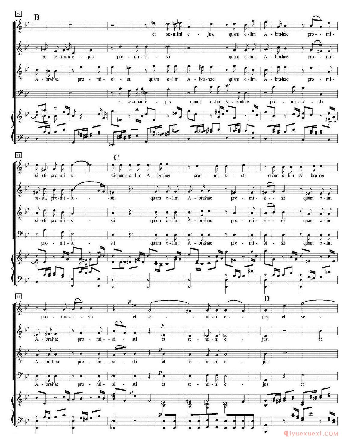 N°9 Hostias（萨克斯四重奏+钢琴伴奏）