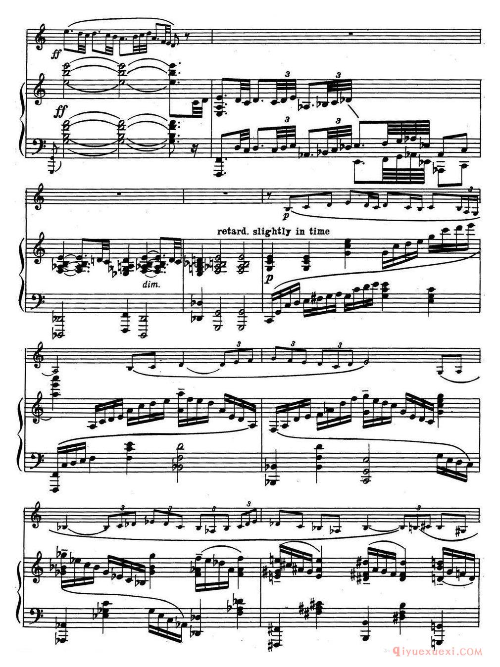 克莱斯顿《中音萨克斯管奏鸣曲》第二乐章（中萨+钢琴伴奏）
