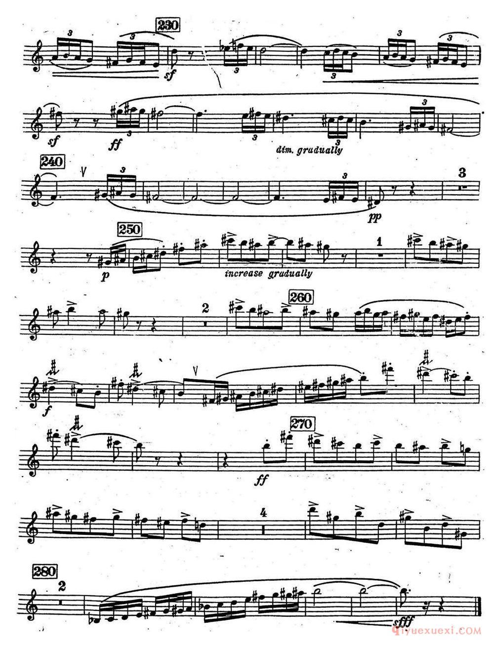 克莱斯顿《中音萨克斯管奏鸣曲》第三乐章