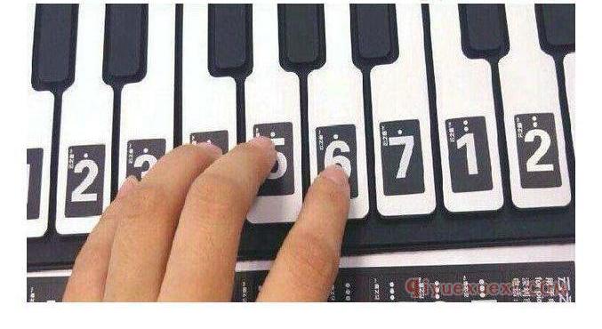 电子琴四指五指的的独立练习