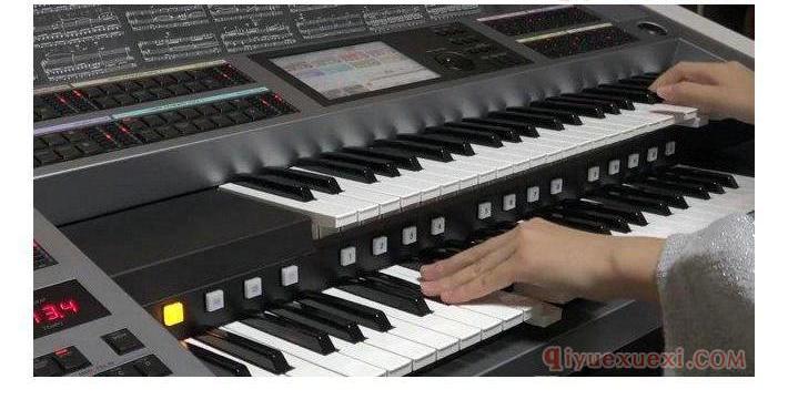 双排键电子琴演奏巴赫十二平均律钢琴作品