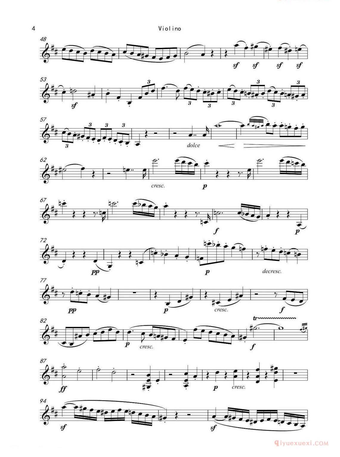 贝多芬250周年诞辰纪念（一）D大调小提琴奏鸣曲op. 12 No. 1第一乐章