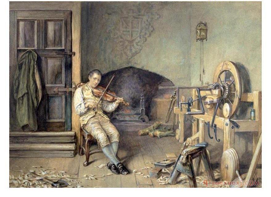 古典提琴的声音分析