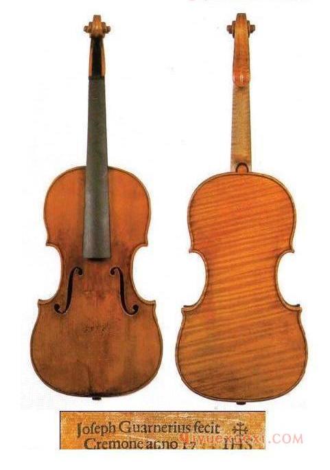 耶稣·瓜尔内里(瓜内利德杰苏)1733小提琴制作图纸