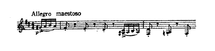 帕格尼尼 D大调第一小提琴协奏曲 曲谱