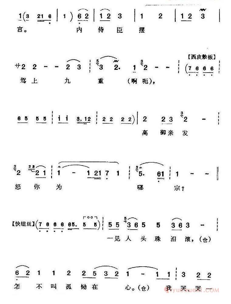 孤王酒醉桃花宫《斩黄袍》赵匡胤唱腔