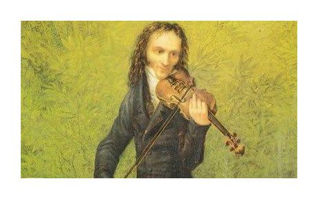 帕格尼尼小提琴作品中的情感特征分析