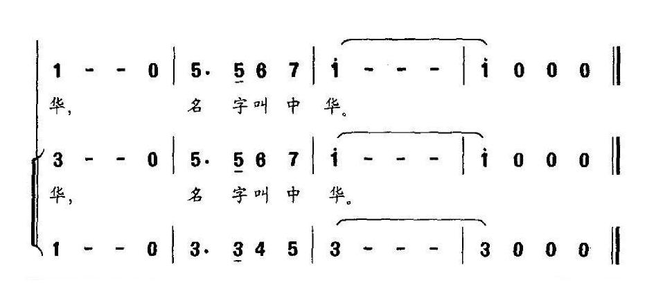 儿童歌曲简谱[我爱我的家]吕永清词 姜春阳曲、合唱