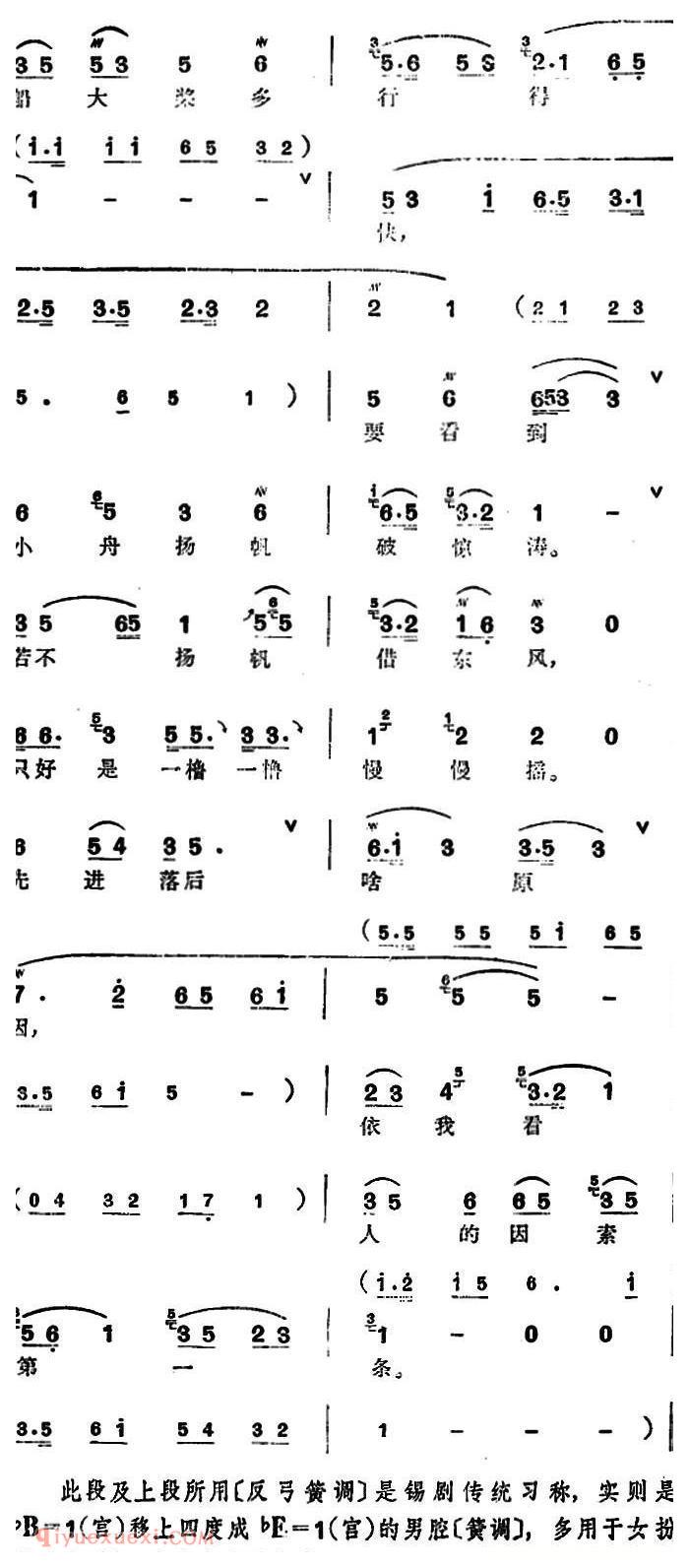 锡剧《梅兰珍唱腔集/比学赶帮浪滔滔》选自/红花曲/黎玉贞唱段