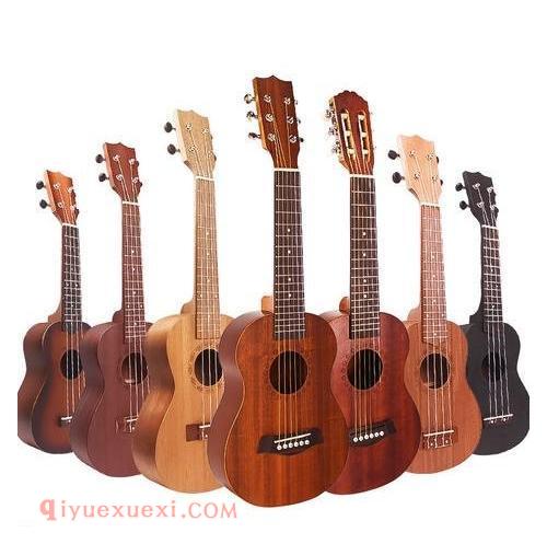 各种不同ukulele木材质音色差别
