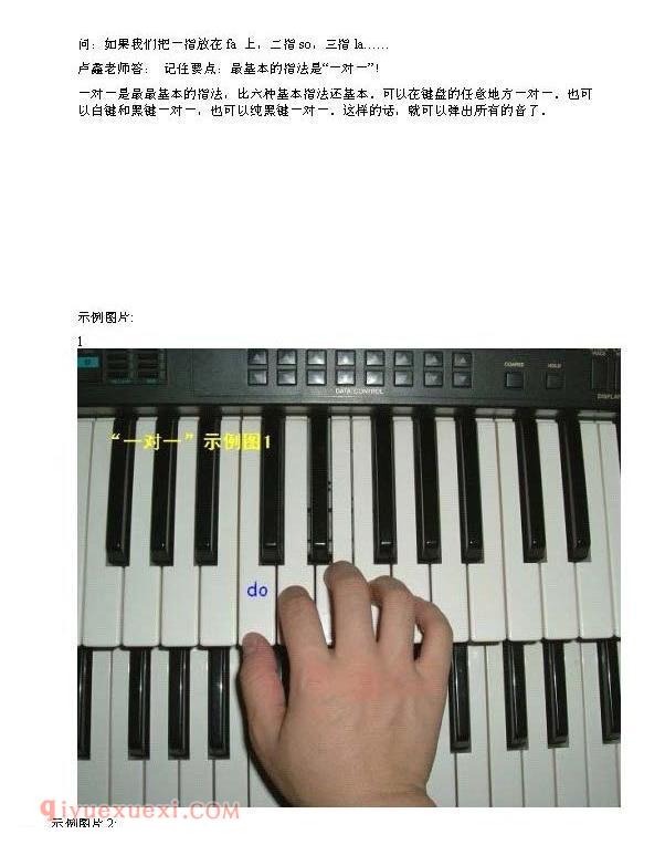 教你快速学会钢琴基本指法