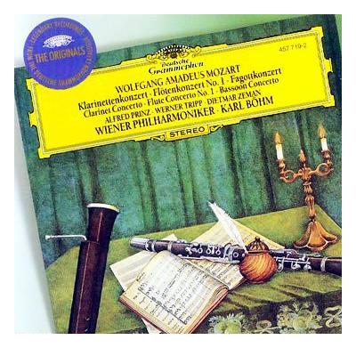 莫扎特：单簧管协奏曲及其他
