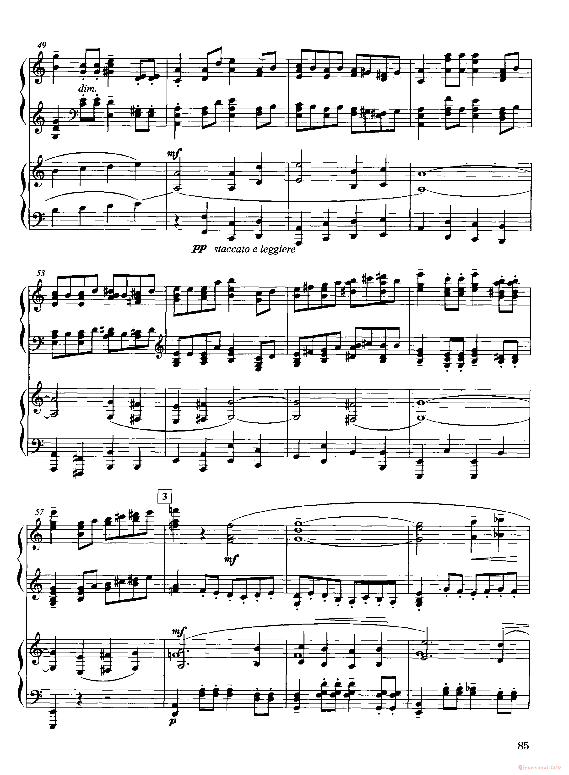 第二双钢琴组曲(Suite for Two Pianos, Op.17 No.2)赫玛尼诺夫