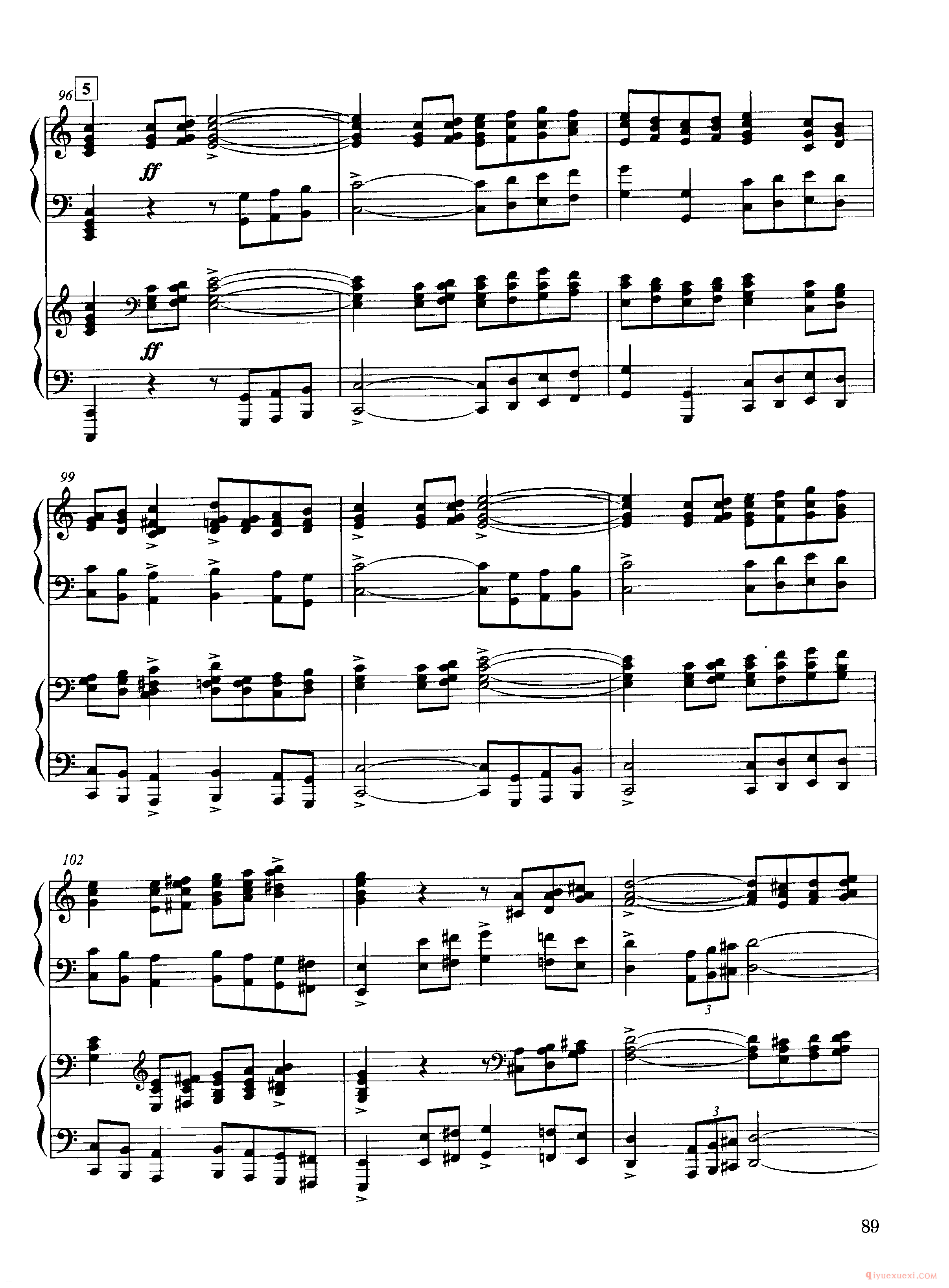 第二双钢琴组曲(Suite for Two Pianos, Op.17 No.2)赫玛尼诺夫