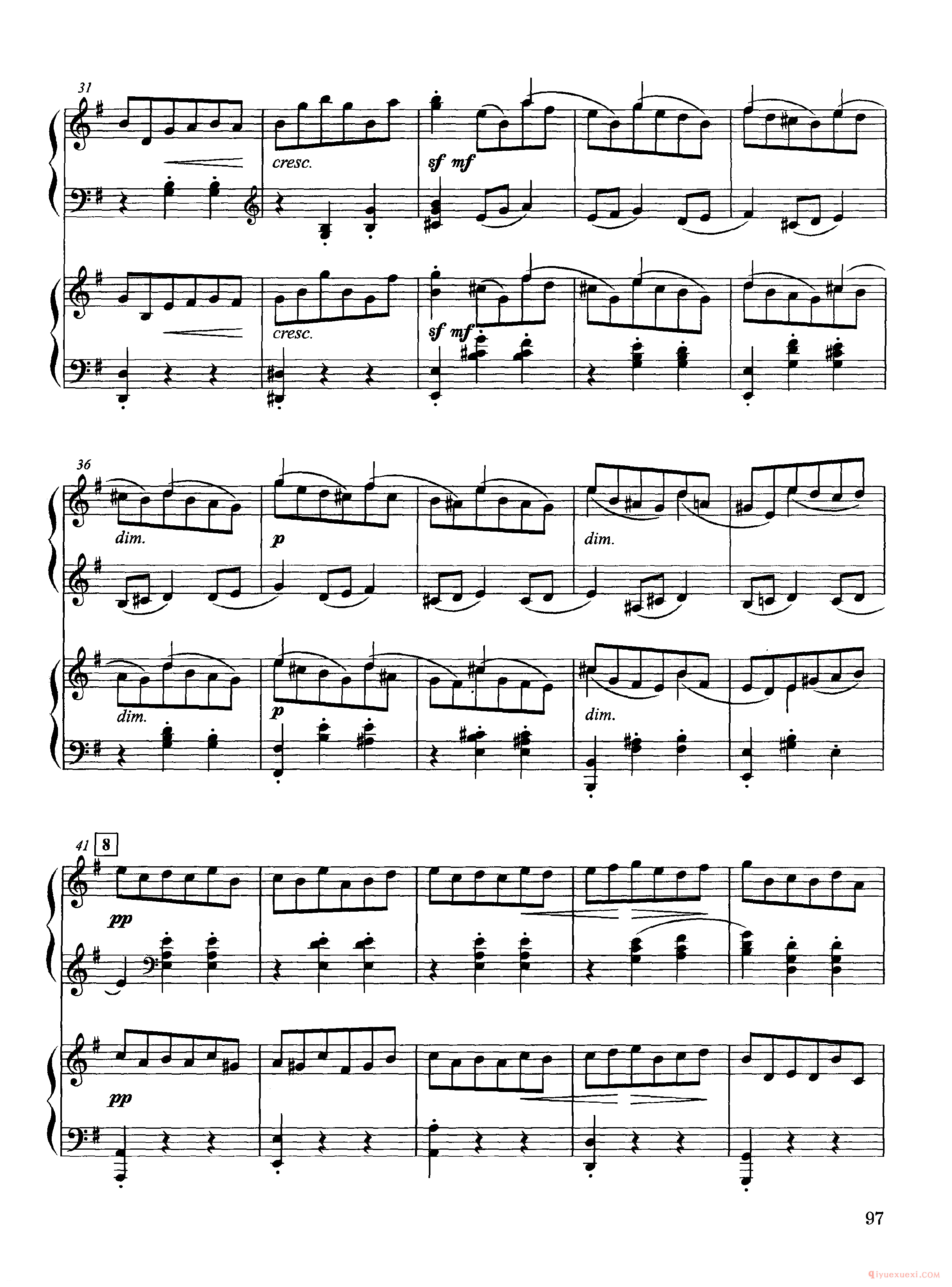 第二双钢琴组曲(Suite for Two Pianos, Op.17 No.2)赫玛尼诺夫