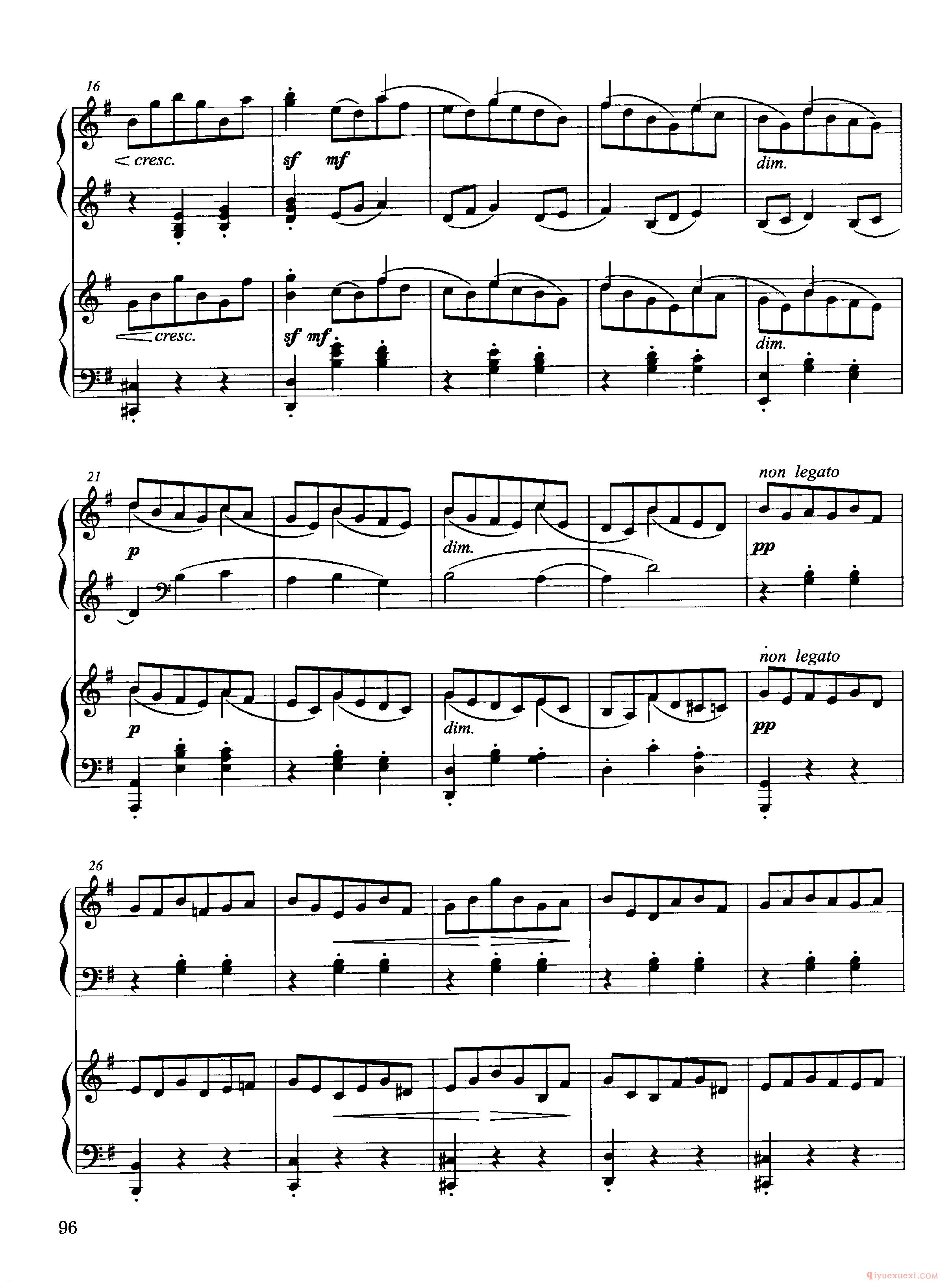 第二双钢琴组曲(Suite for Two Pianos, Op.17 No.2)赫玛尼诺夫