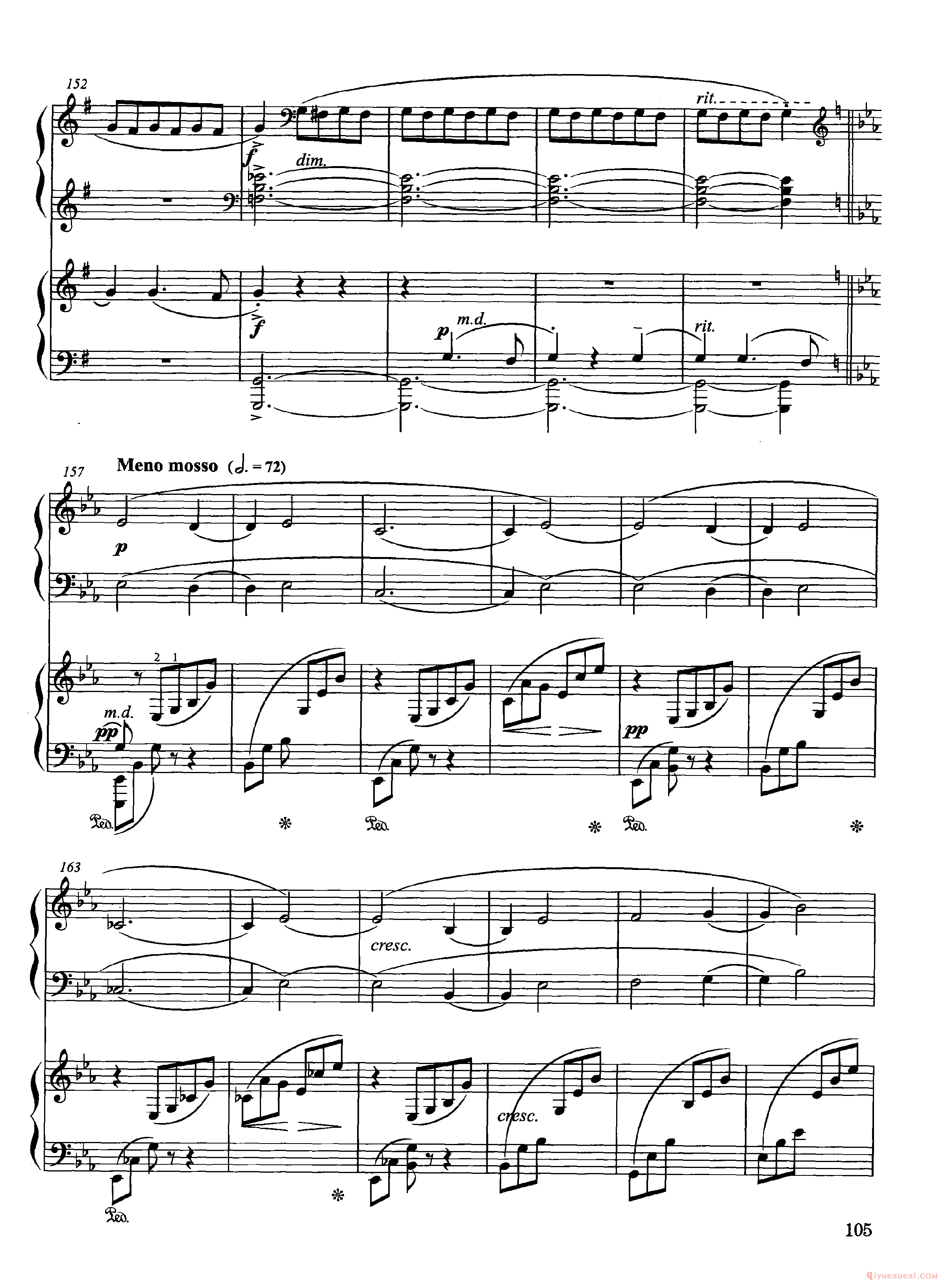 第二双钢琴组曲(Suite for Two Pianos, Op.17 No.2)赫玛尼诺夫