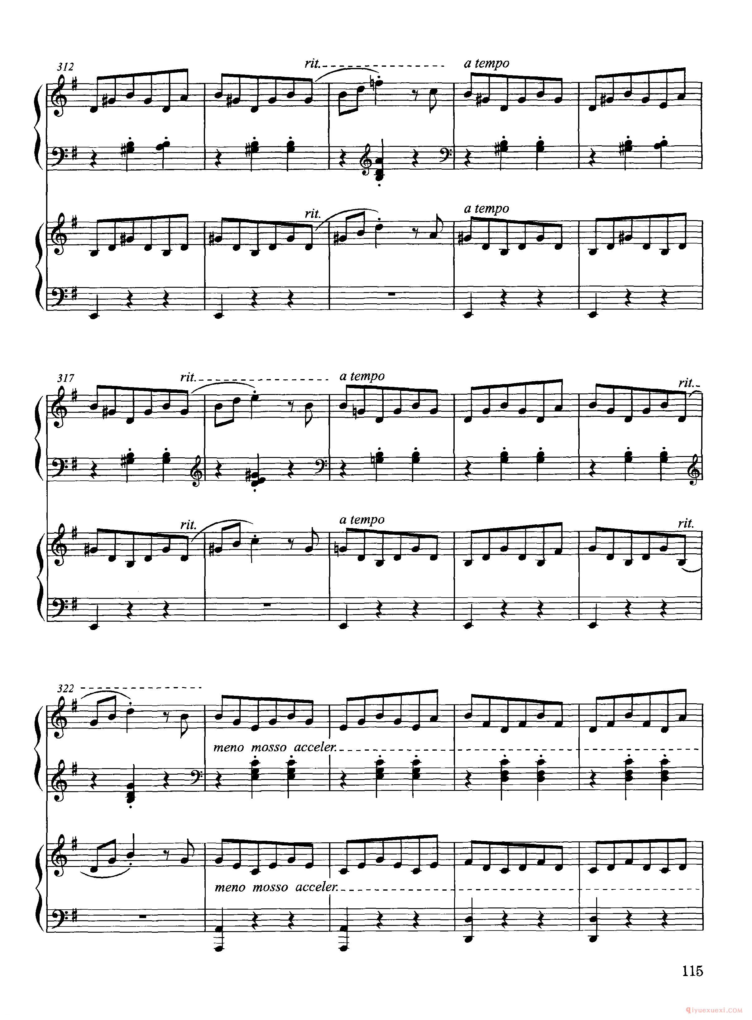 第二双钢琴组曲(Suite for Two Pianos, Op.17 No.2)赫玛尼诺夫