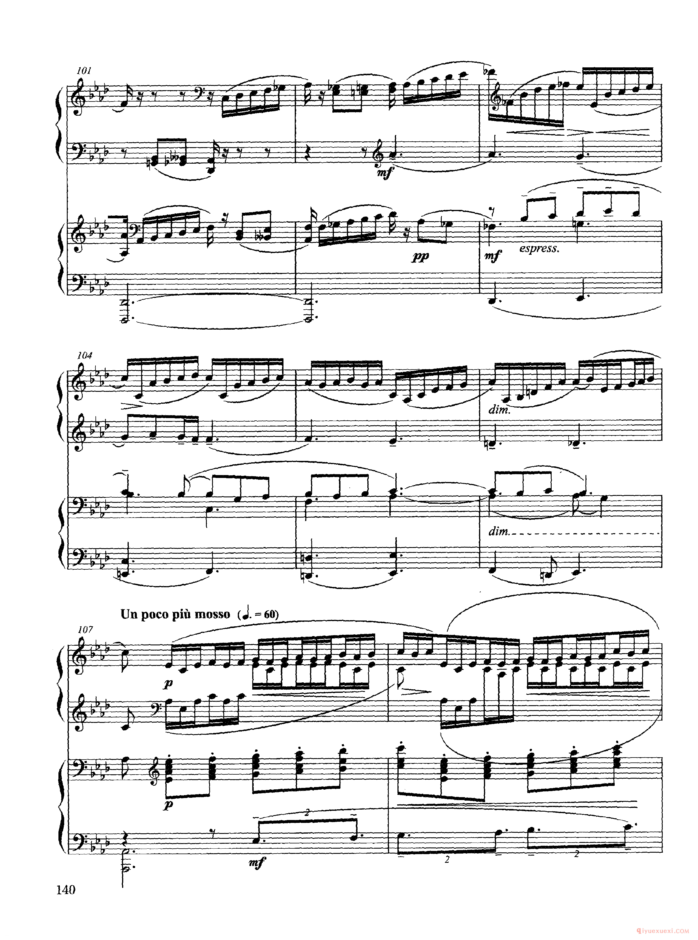 第二双钢琴组曲(Suite for Two Pianos, Op.17 No.2)赫玛尼诺夫