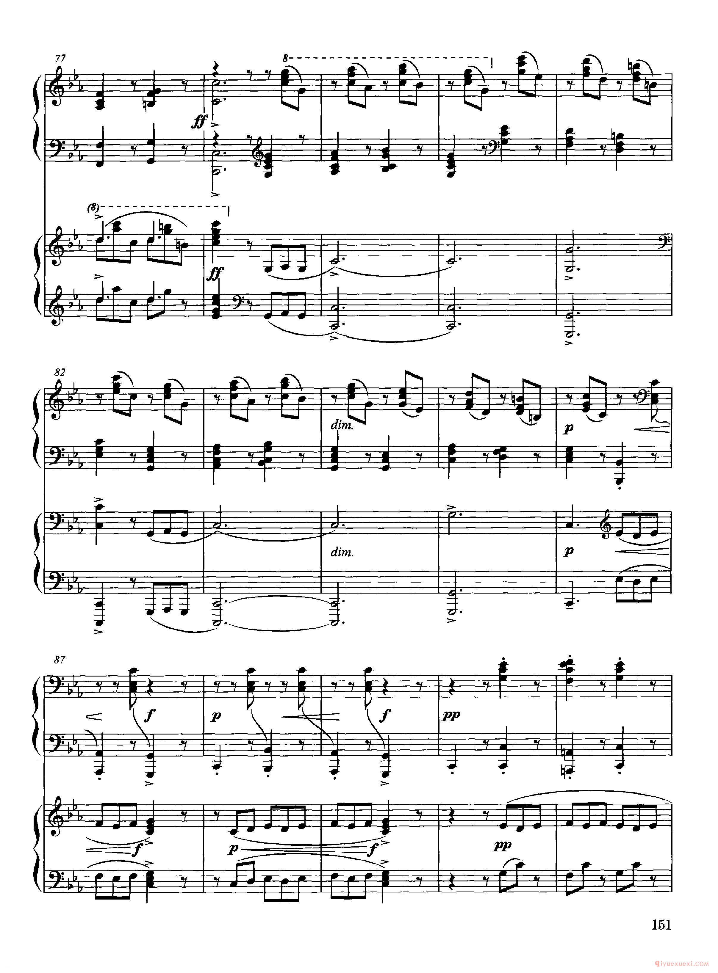 第二双钢琴组曲(Suite for Two Pianos, Op.17 No.2)赫玛尼诺夫