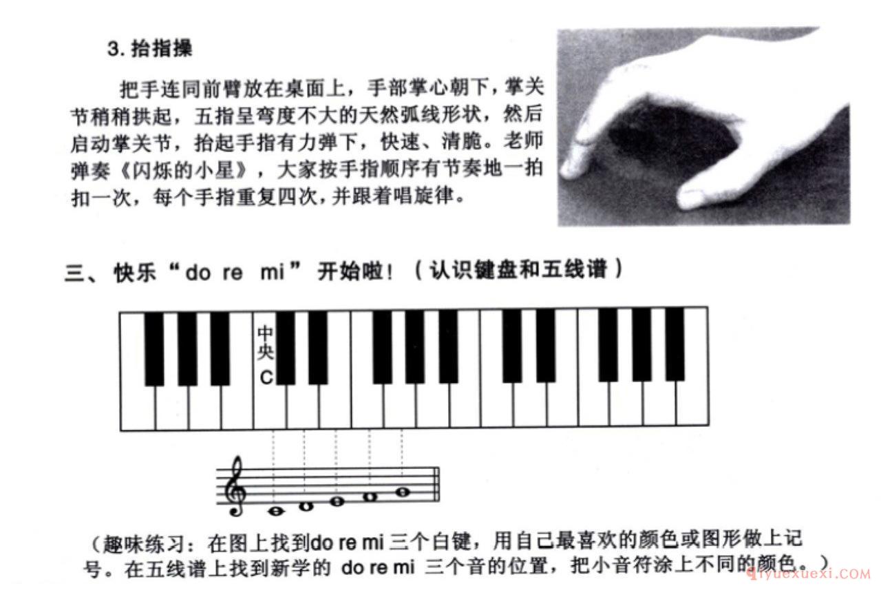 口风琴手指操