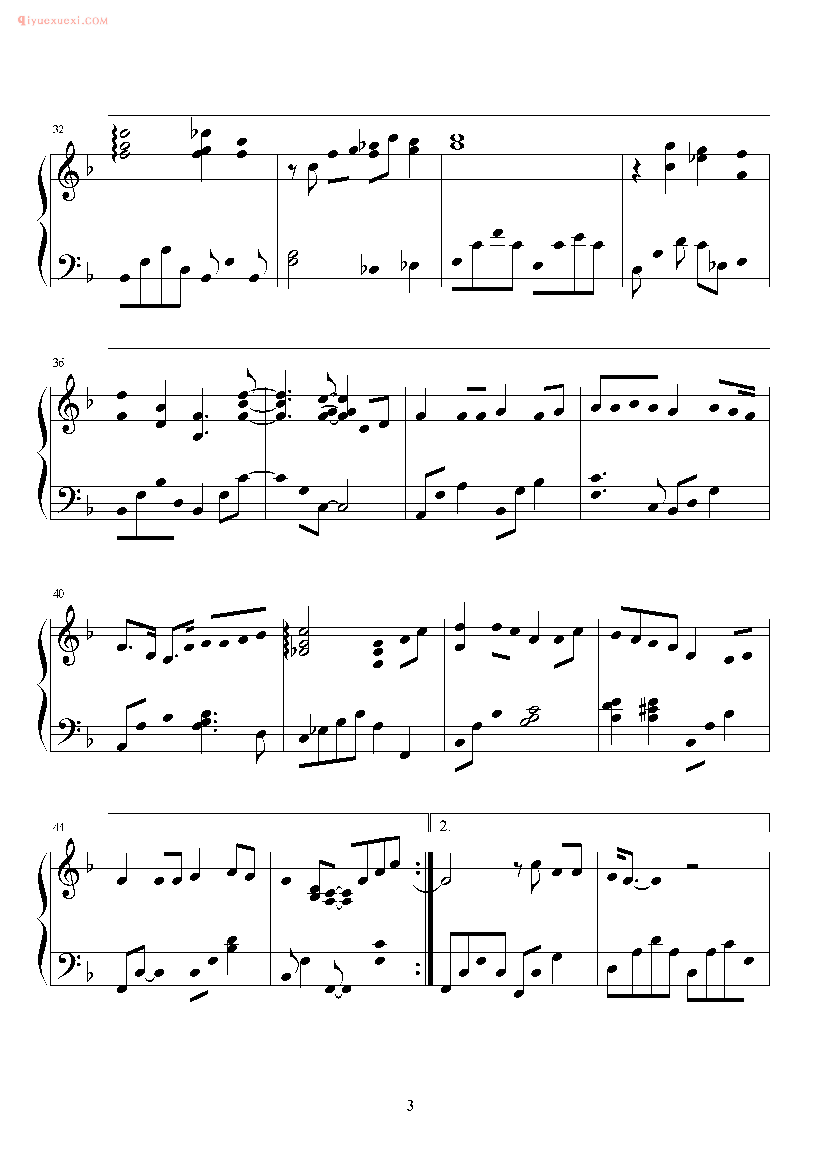 王力宏歌曲《一首简单的歌》钢琴谱五线谱