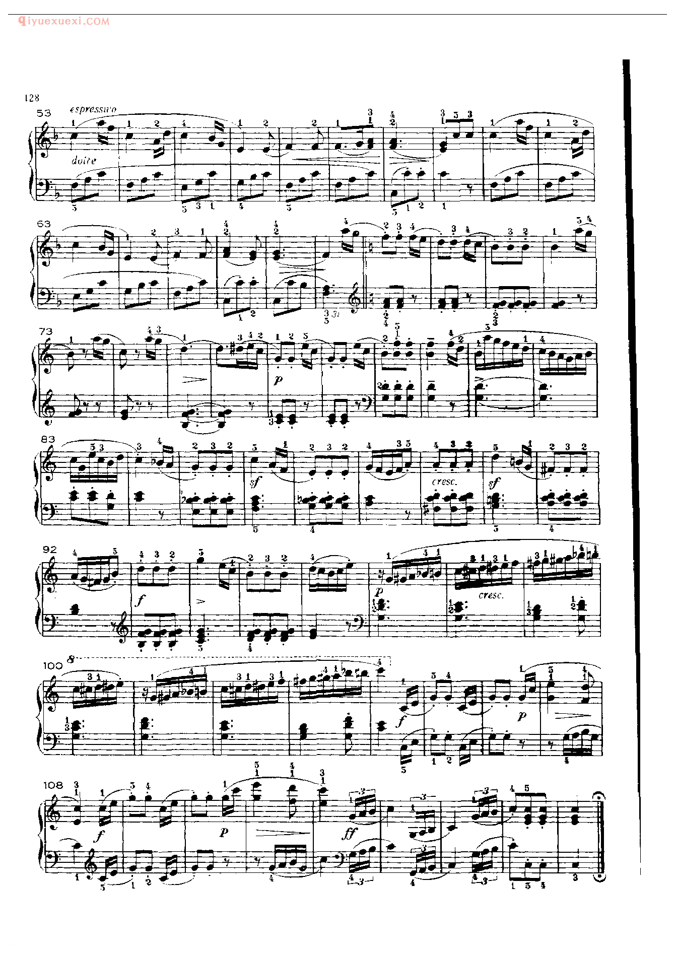 钢琴曲精选：小奏鸣曲(Sonatine) Op.55-1库劳