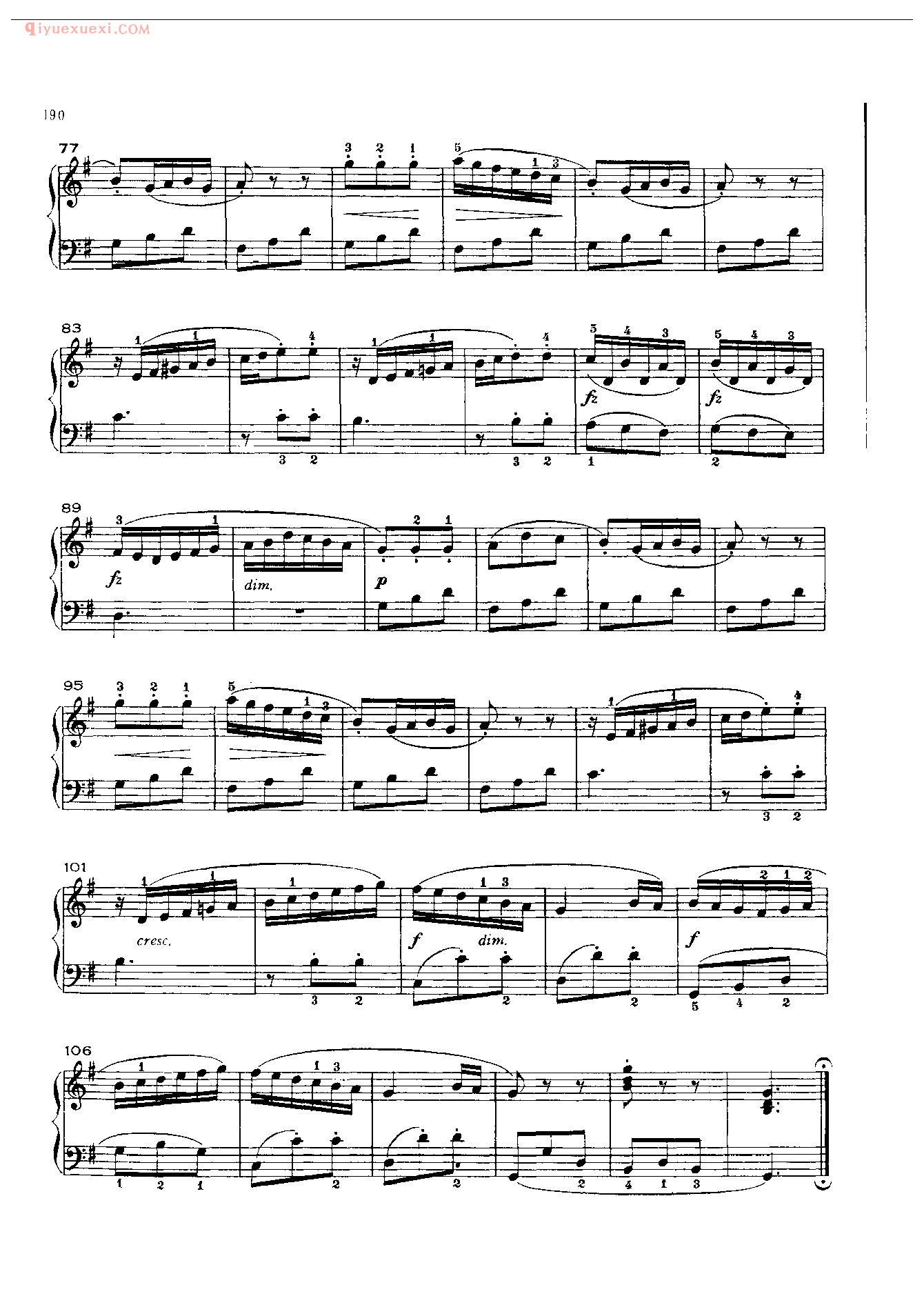 钢琴曲精选：小奏鸣曲(Sonatine) (p. 362-2)克莱门蒂