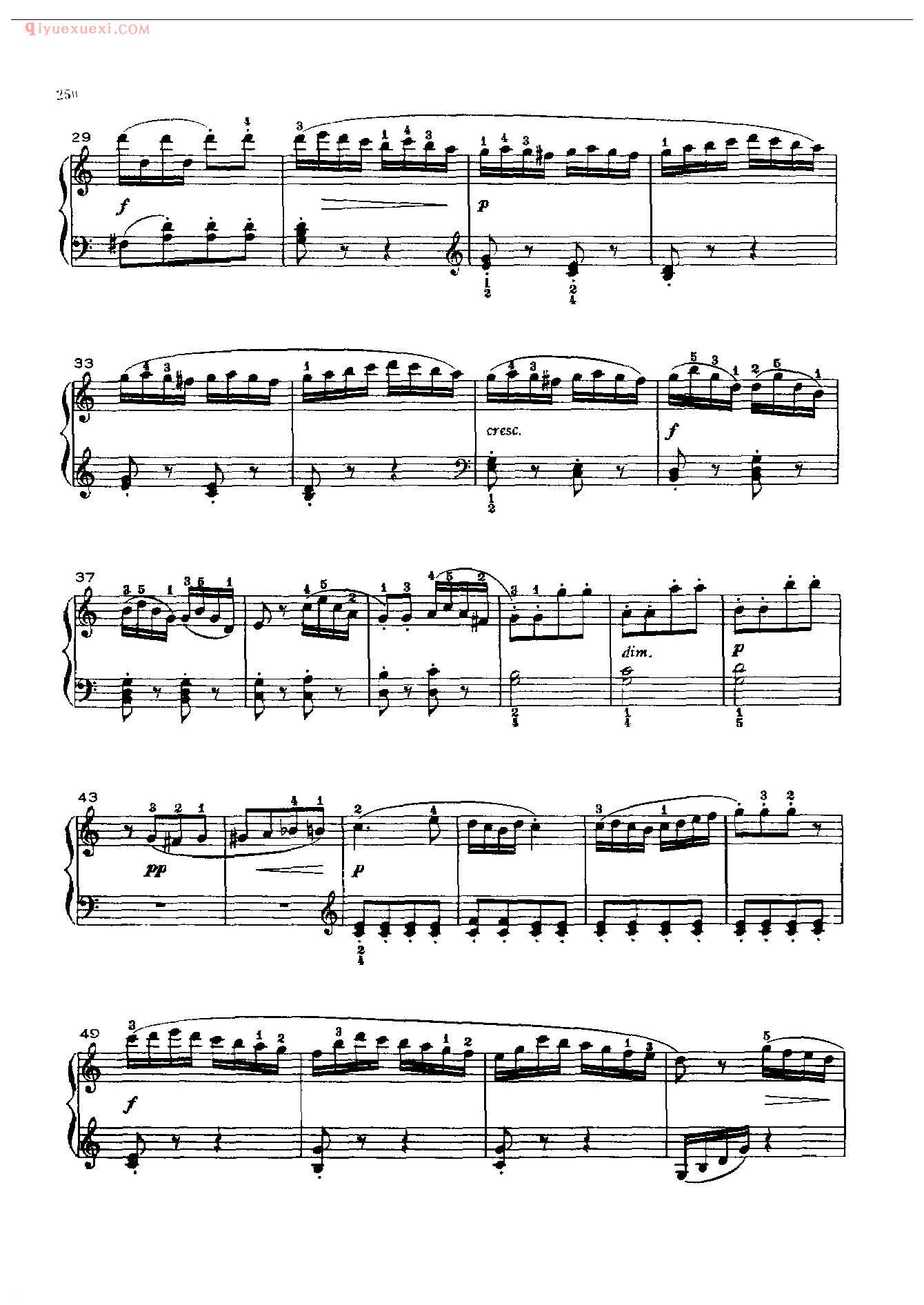 钢琴曲精选：星星变奏出(Variationen uber Ah,Vous Dirai-Je,Maman)莫扎特