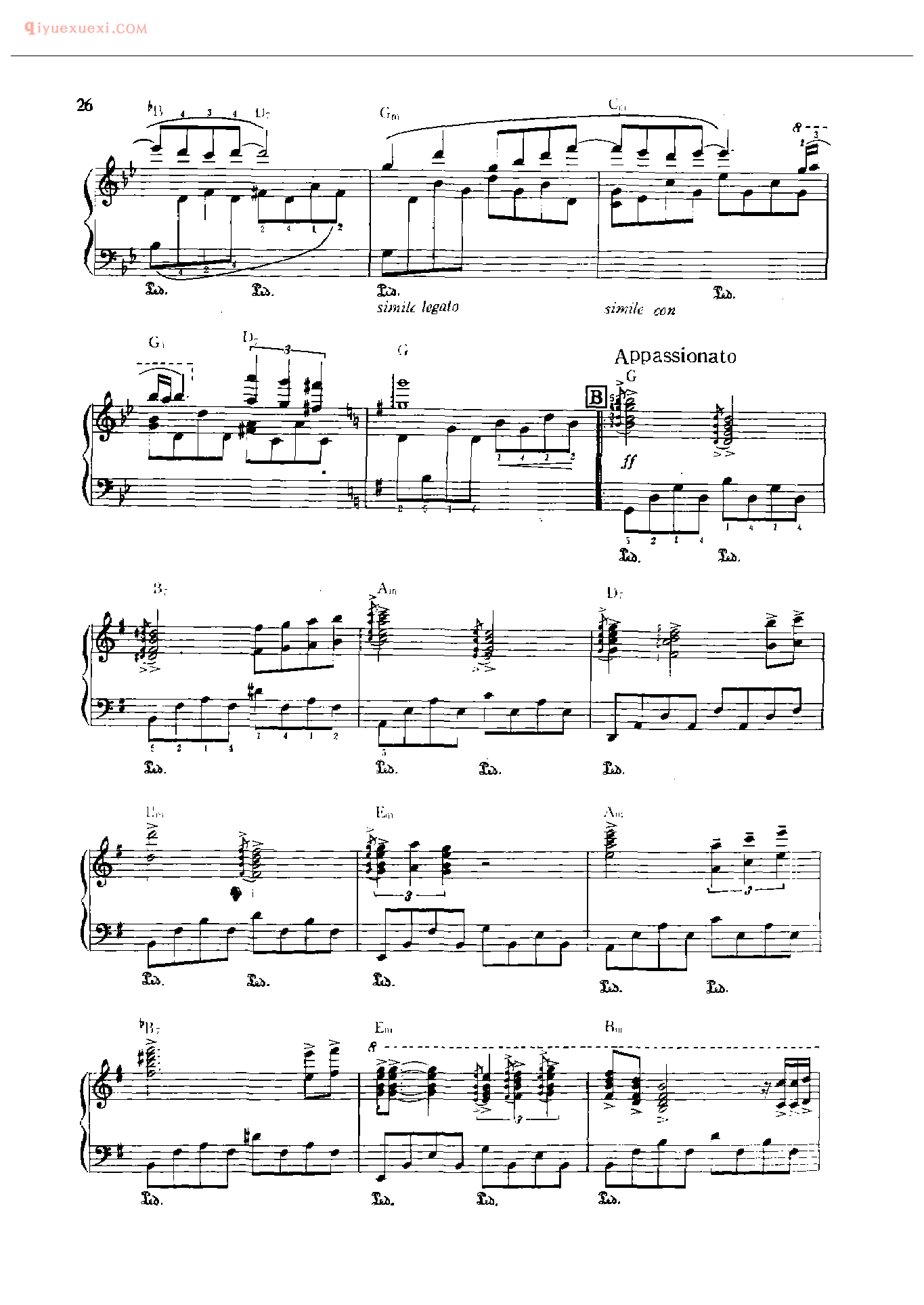 理查德克莱德曼钢琴曲_星空的旋律_保罗·德·森纳维尔、奥利弟弗埃–图圣曲