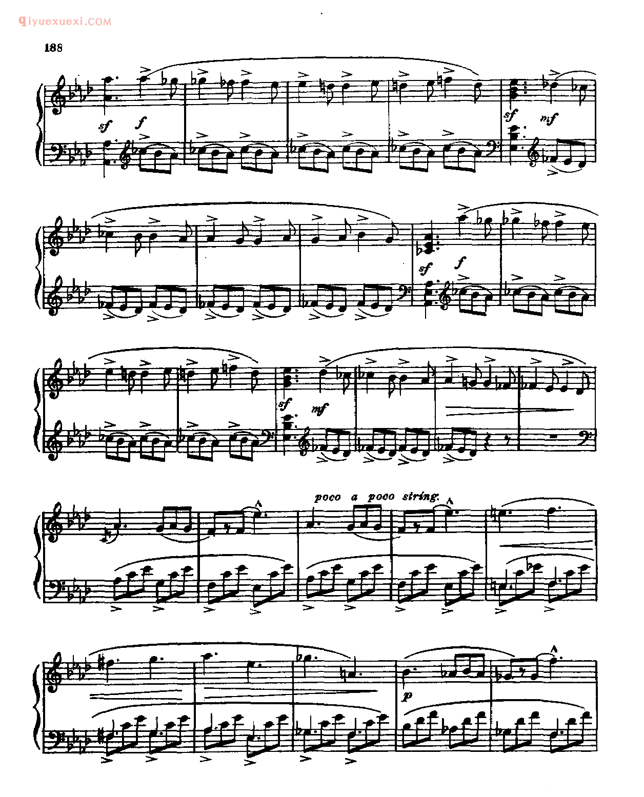 轻音乐钢琴名曲_Tarantelle_塔兰泰拉_斯蒂芬赫勒(Op.85)