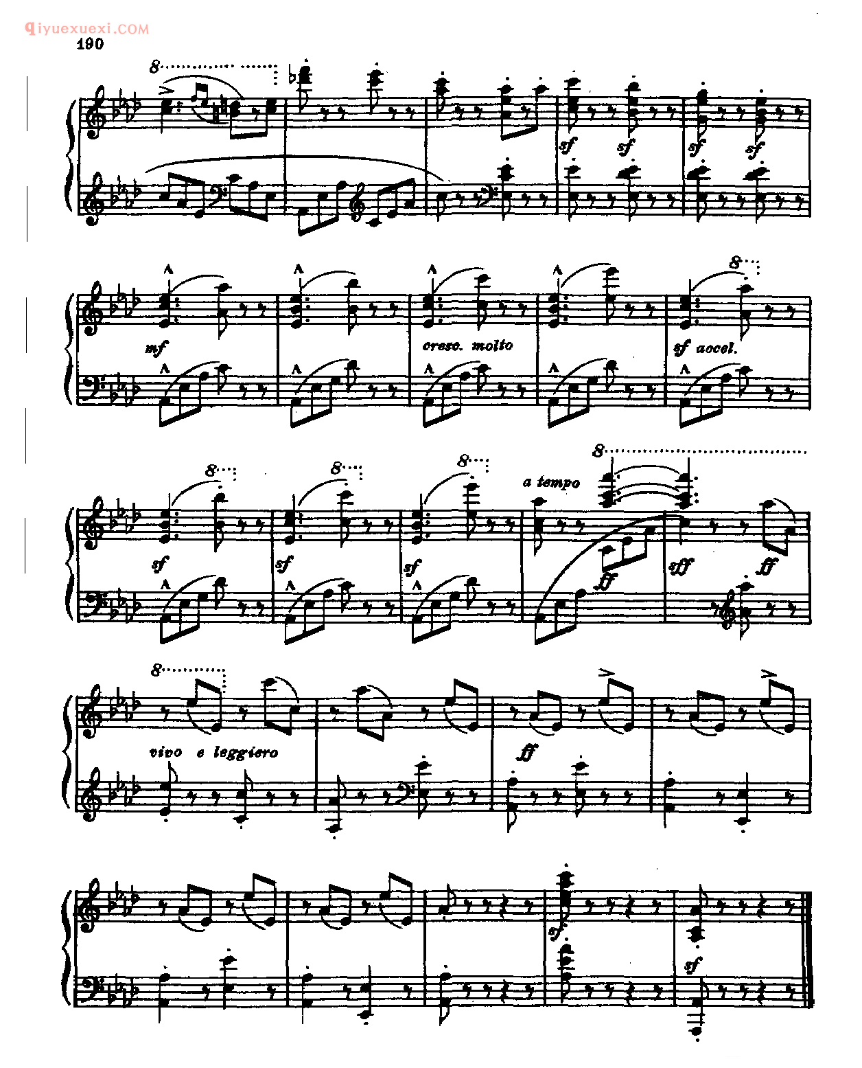 轻音乐钢琴名曲_Tarantelle_塔兰泰拉_斯蒂芬赫勒(Op.85)