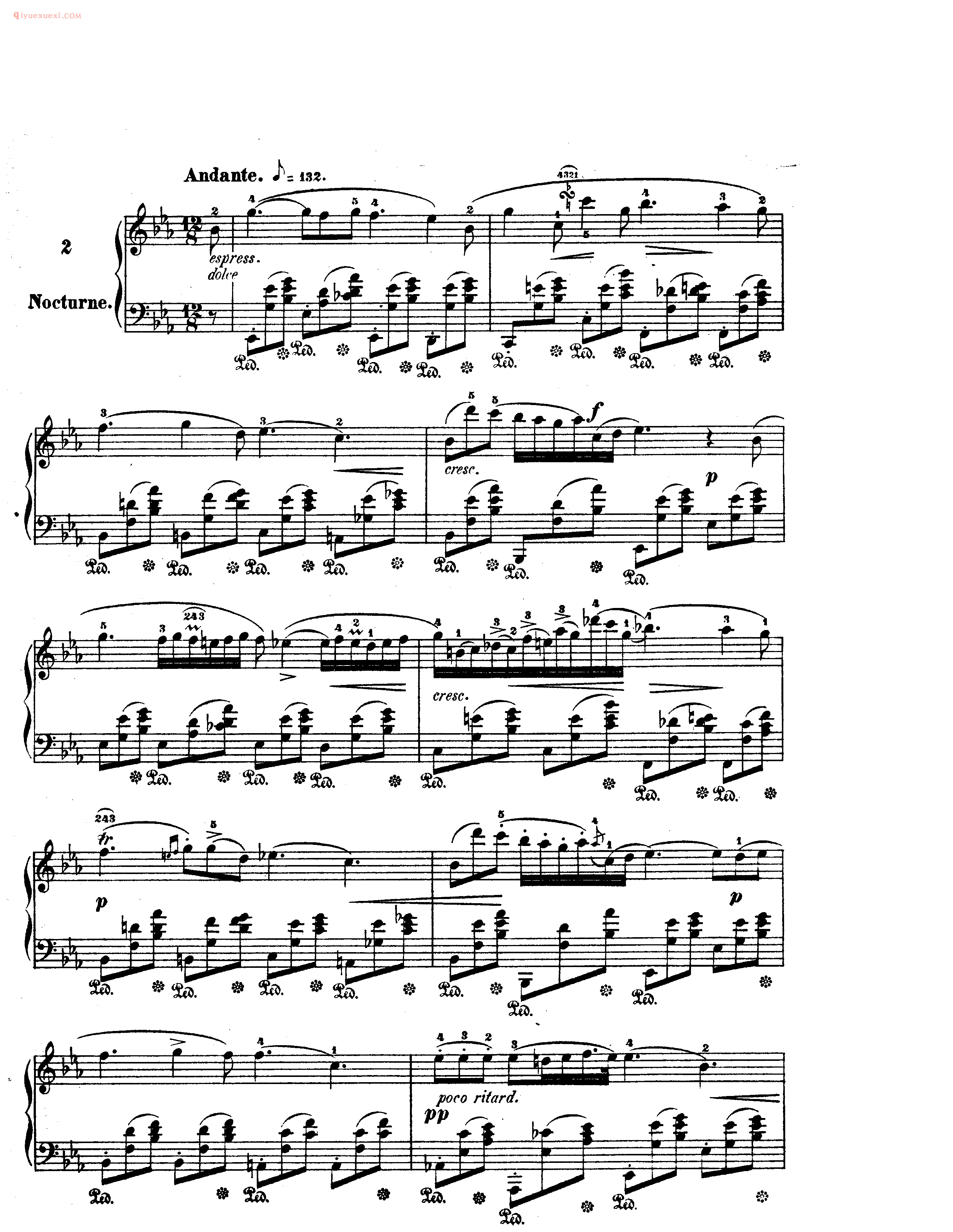 Nocturne In E Flat Major Op.9 No.2 - Chopin