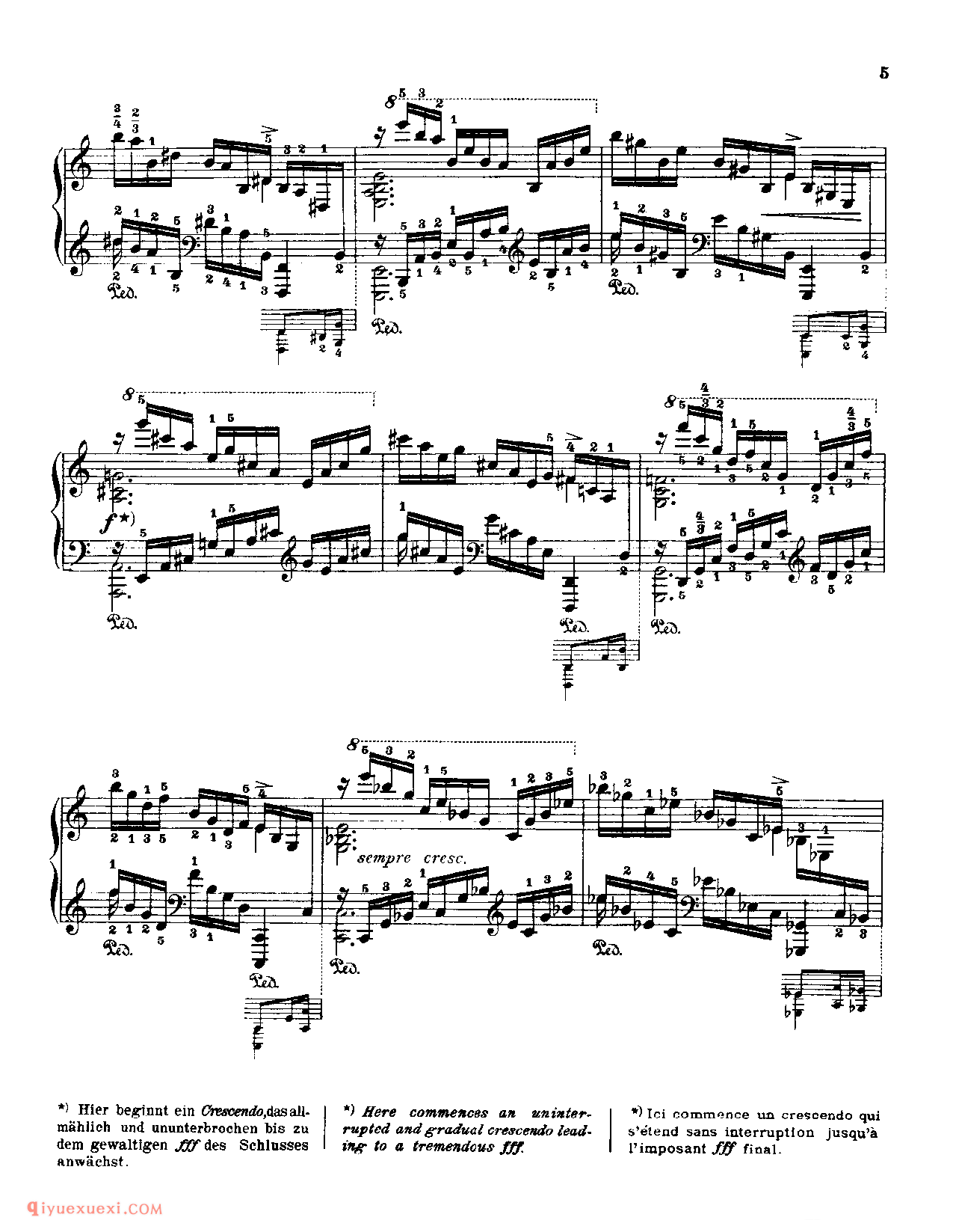 Fr.Chopin Op.10 NO1(Erste Bearbeitung)Godowsky_Chopin_超高难度钢琴谱