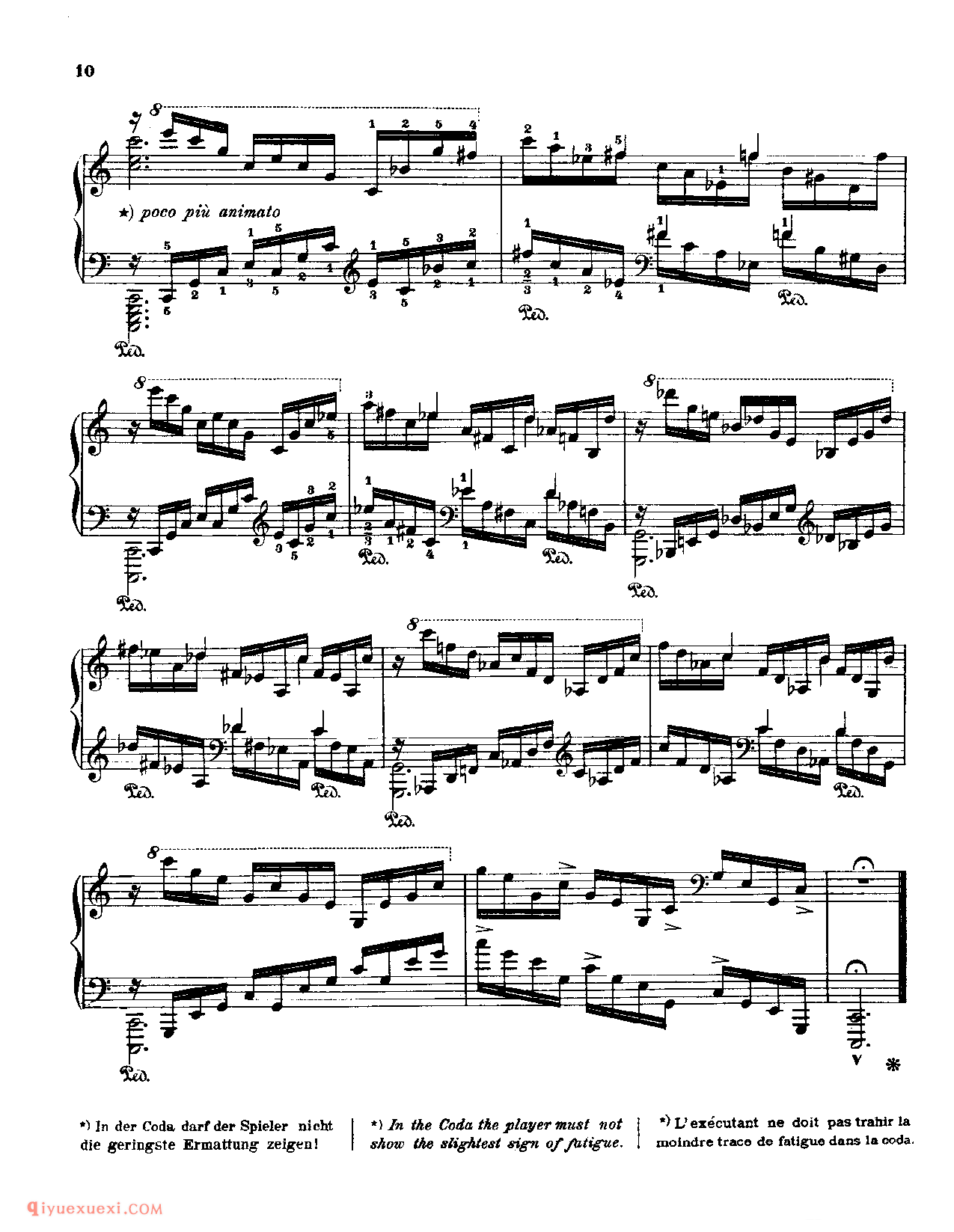 Fr.Chopin Op.10 NO1(Erste Bearbeitung)Godowsky_Chopin_超高难度钢琴谱