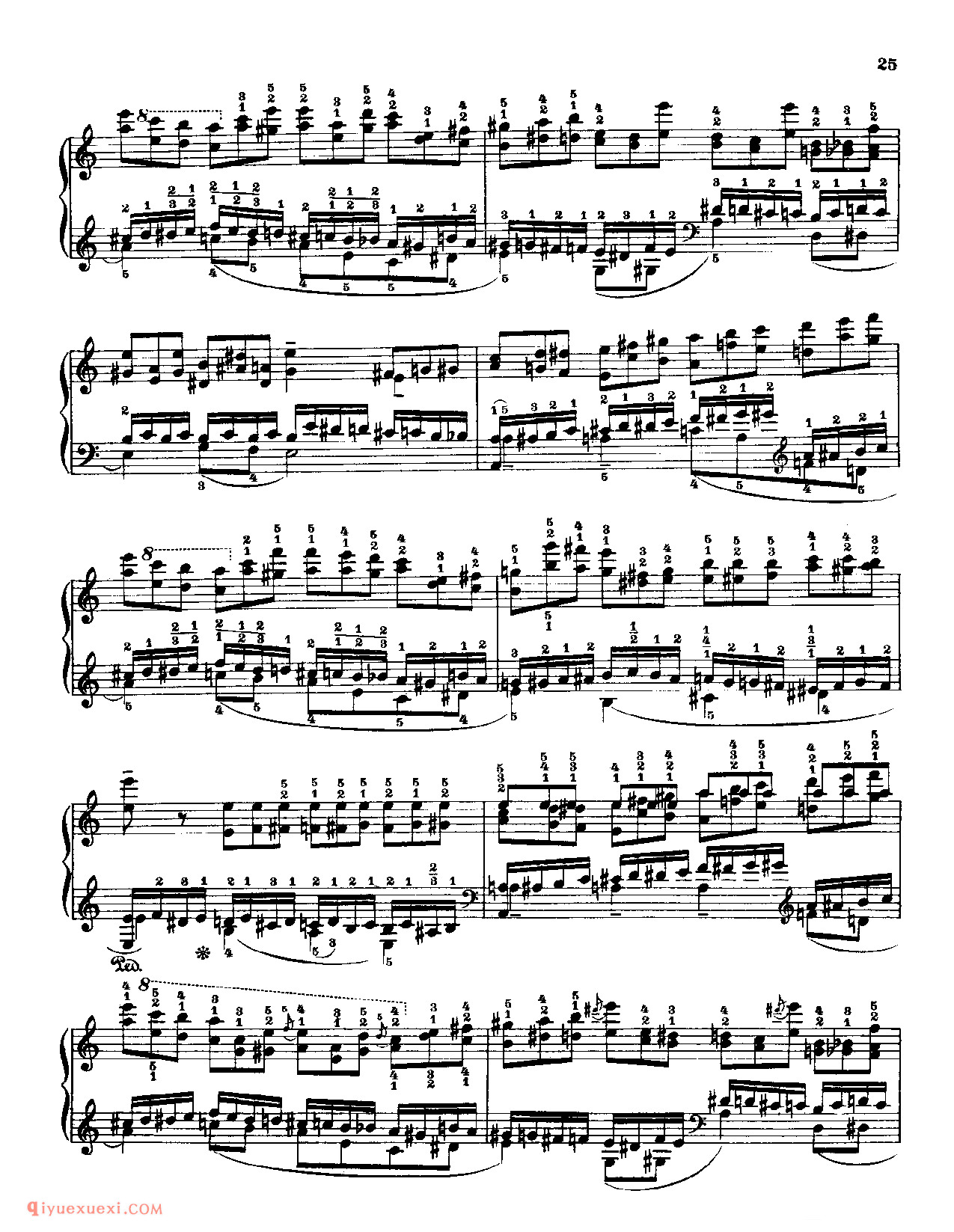 Fr.Chopin Op.10 NO.2(Zweite Bearbeitung)Godowsky_Chopin_超高难度钢琴谱