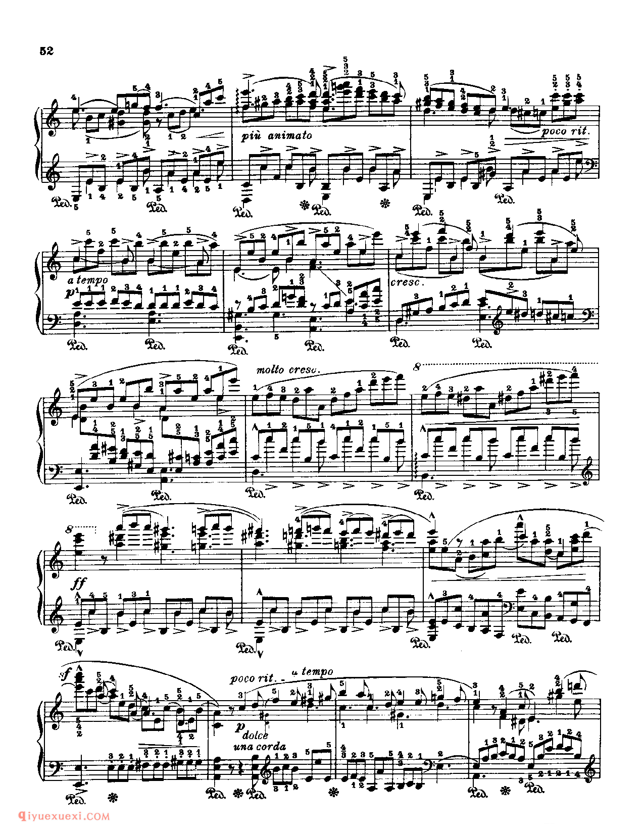 Fr.Chopin Op.10 NO.5_Godowsky_Chopin_超高难度钢琴谱