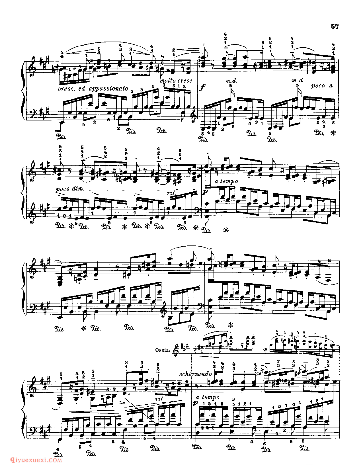 Fr.Chopin Op.10 NO.5_Godowsky_Chopin_超高难度钢琴谱