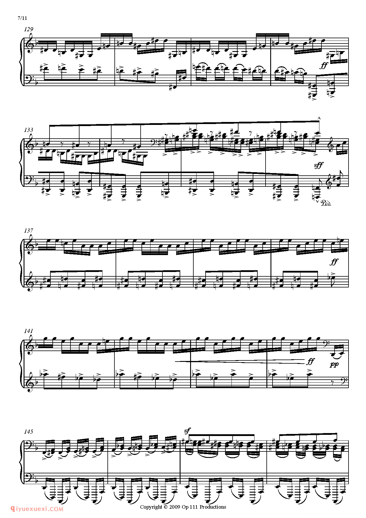 Prokofiev Toccata Urtext_超高难度钢琴谱