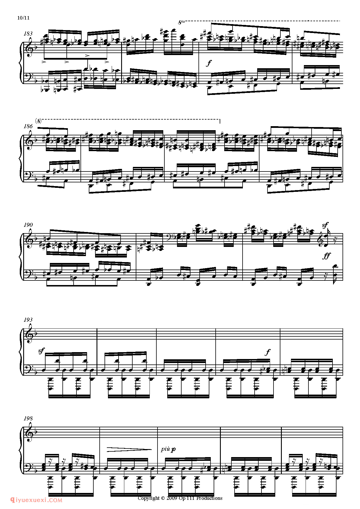 Prokofiev Toccata Urtext_超高难度钢琴谱