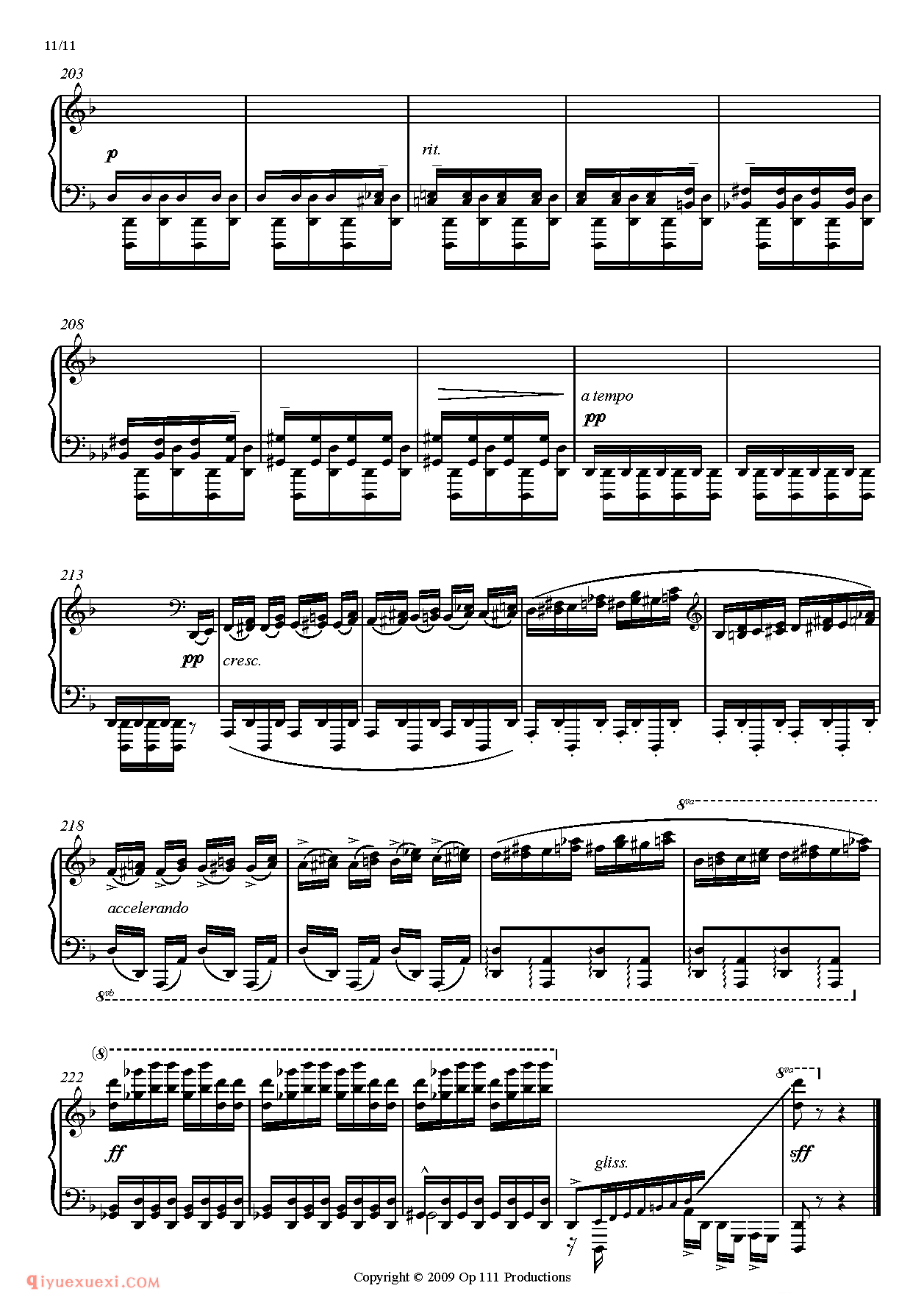 Prokofiev Toccata Urtext_超高难度钢琴谱