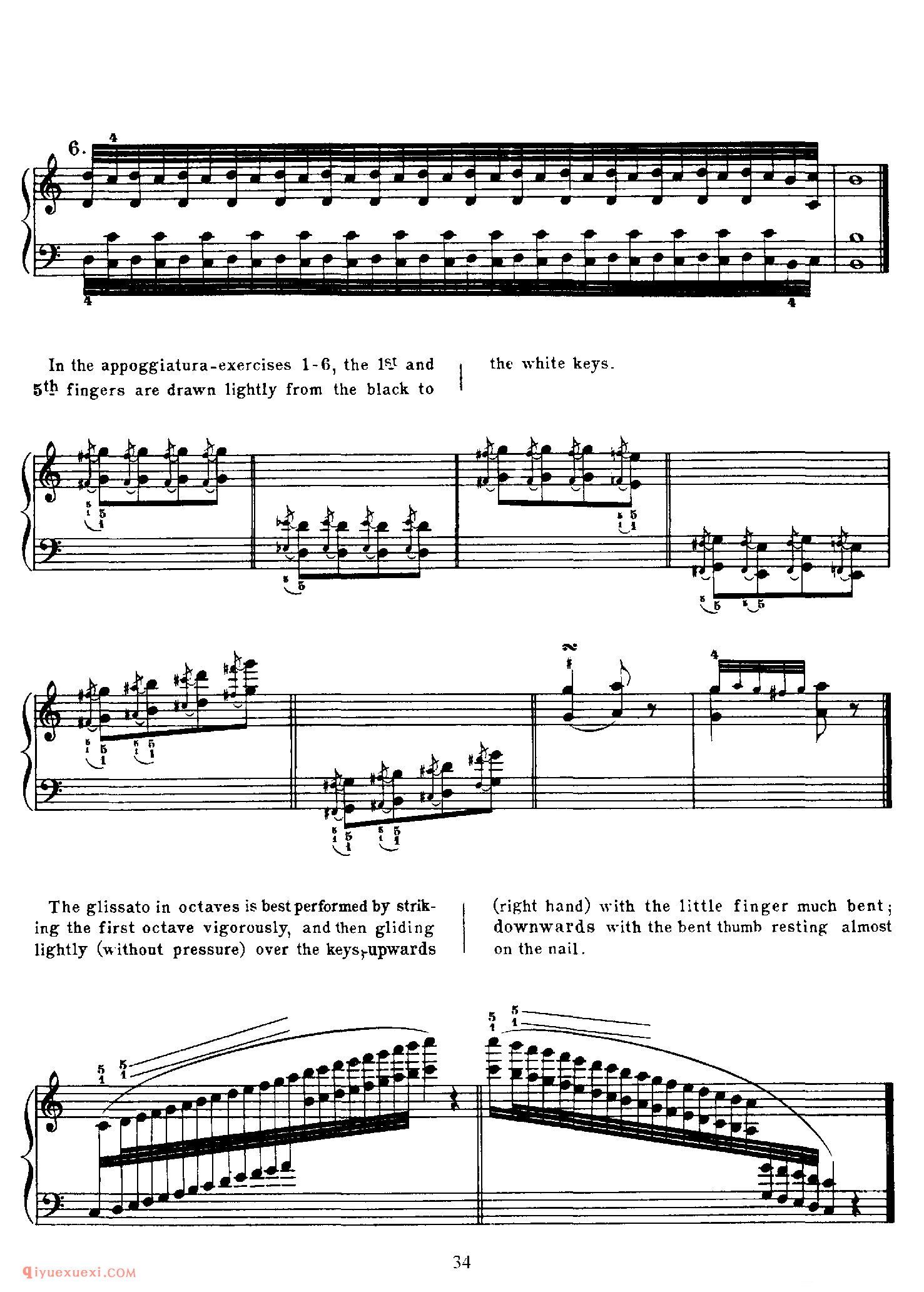 School Of Octave Playing Kullak _超高难度钢琴谱