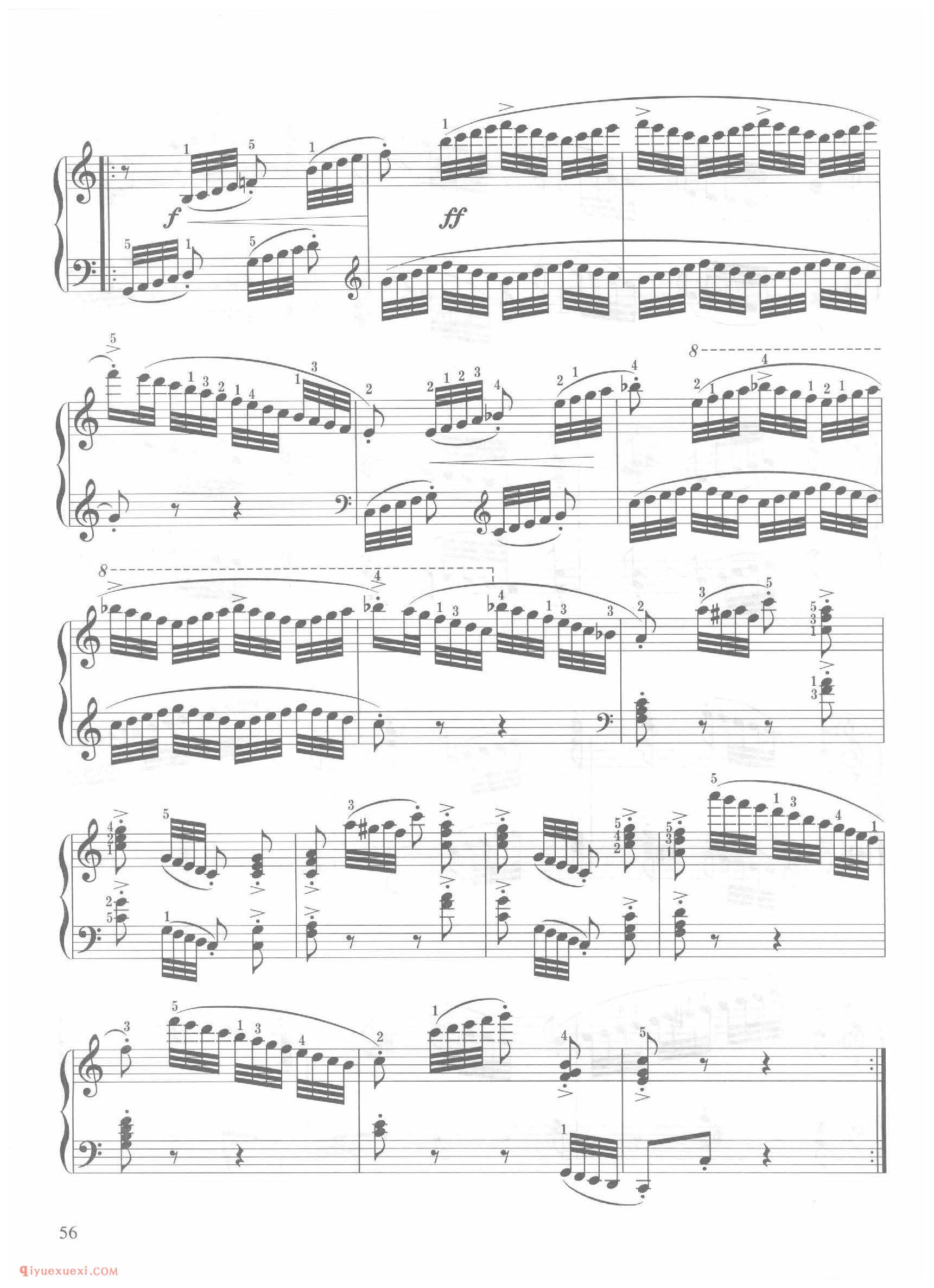 第16条C大调非常活跃而有力地(Molto vivace energi)车尔尼钢琴作品849_常桦讲解 注释