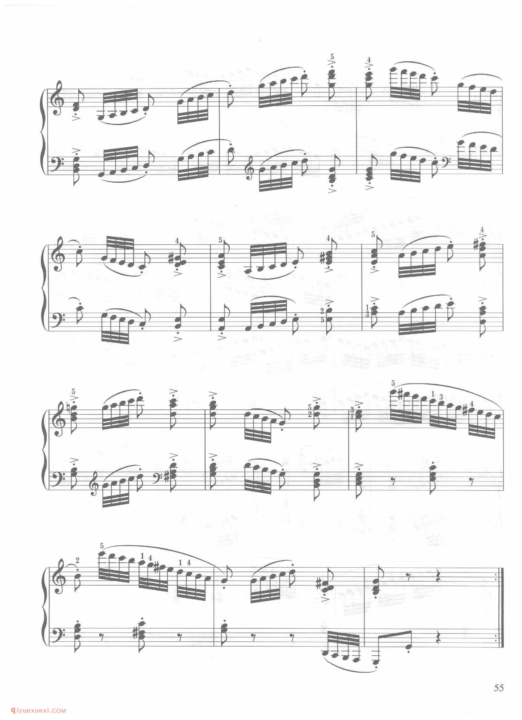 第16条C大调非常活跃而有力地(Molto vivace energi)车尔尼钢琴作品849_常桦讲解 注释