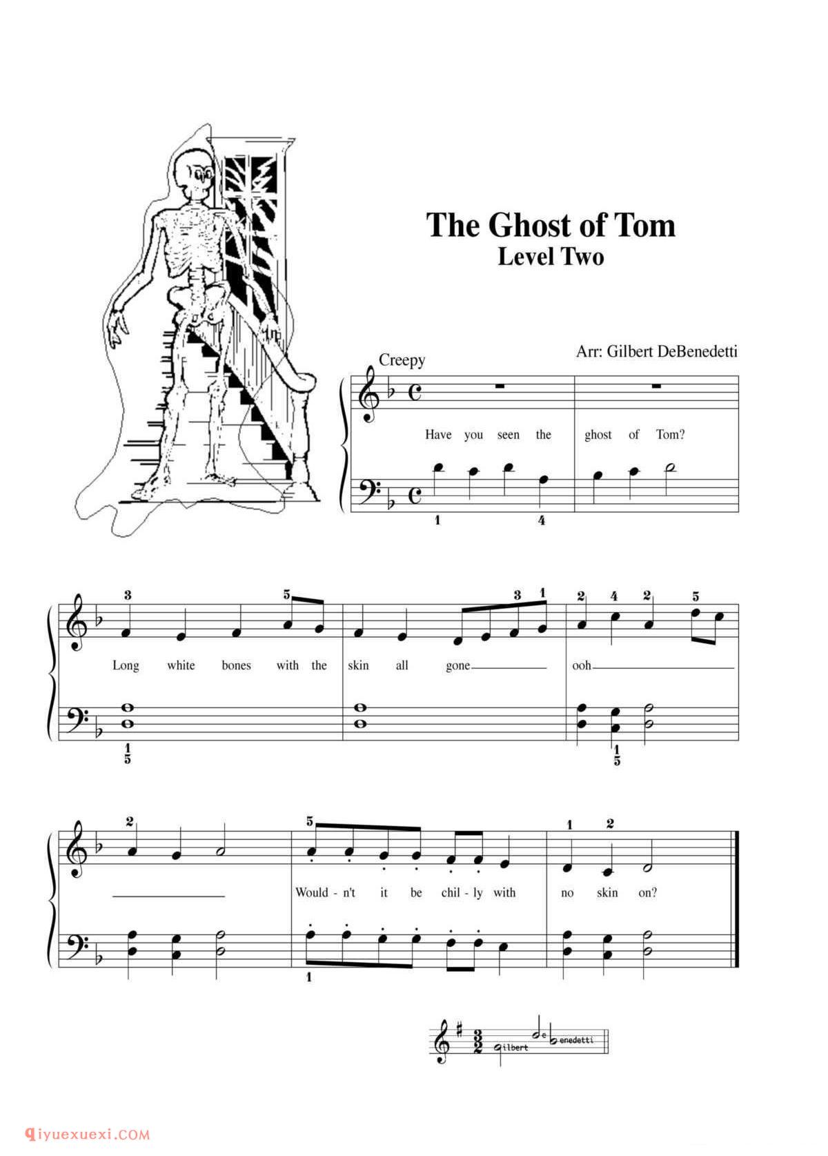 The Ghost of Tom_钢琴二级练习曲